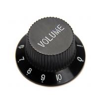 Knob Guitarra Strato Volume Black - SANTO ANGELO