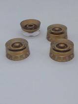 Knob Klc Gd Guitarra Les Paul Dourado C/ 4 Unidade - Spirit Knob Klc Gd Guitarra Les Paul Dourado C/ 4 Unidade - Spirit