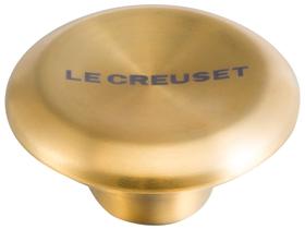 Knob Le Creuset Signature Dourado para Forno Holandês Redondo 2L Knob Le Creuset Signature Dourado para Forno Holandês Redondo 2L