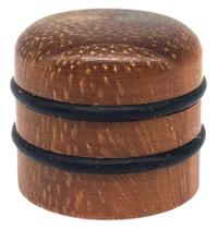 Knob Madeira Bubinga Volume tone DOME guitarra baixo 1un Knob Madeira Bubinga Volume tone DOME guitarra baixo 1un