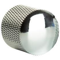 Knob Metal Cromado Prata 6mm Para Guitarra Baixo Volume Tone Tom Dome Botão de Pressão Profissional