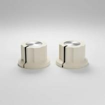 Knob Padrão Boss Mf A01 aged white Embalagem com 2 unidades Knob Padrão Boss Mf A01 aged white Embalagem com 2 unidades