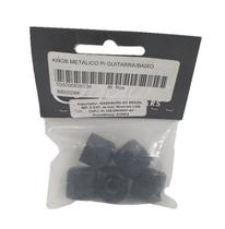 Knob Para Baixo Guitarra Metal NS006 Bk Unidade