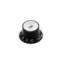 Knob Plástico Instrumentos (3 Peças) Spirit KSG-TON-BKCR - Spirit guitar p