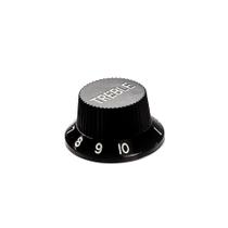 Knob Plástico Instrumentos (4 Unidades) Spirit PST-BASS-BK F035