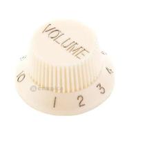 Knob Plástico para Guitarra Stratocaster Spirit - Cor Creme