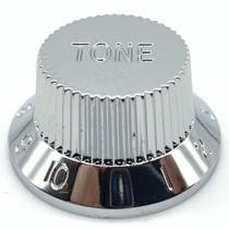 Knob Plástico Tone Guitarra Strato PST-T Cromado