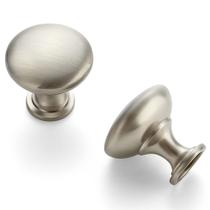 Knobs de gabinete Ravinte Brushed Nickel, pacote com 5, 3 cm de diâmetro