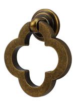 Knobs de gabinete Ruiao, 5,5 cm, latão antigo, pacote com 6