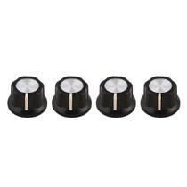 Knobs Para Guitarra Andaluz Kn010-02 Preto Com 4 Unidades