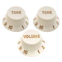 Knobs Set Musiclily Ultra Universal Fitting para Fender Strat Knobs Set Musiclily Ultra Universal Fitting para Fender Strat