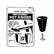 Knobs Tops de reposição Fitz-All, resistente ao calor, pacote com 2
