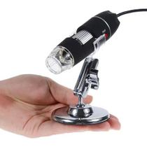 KNUP KP-8012 Microscópio Digital USB - Ampliação 1000x e 8 Luzes LED