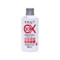 KNUT Água Oxigenada Estabilizada Cremosa 20 volumes (6%) 80ml