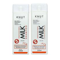 Knut Kit Milk Shampoo 250ml + Condicionador 250ml