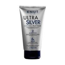 Knut Máscara Ultra Silver Tratamento Matizador Efeito Platinum 150g
