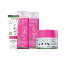 Knut Vegan7 Kit Shampoo + Cond + Mascara + Hair Remedy