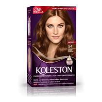 Koleston Coloração Permanente Cor 54 Castanho Dourado Acobreado