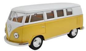 Kombi Clássica 1962 Kinsmart 1:32 Amarelo Claro Kombi Clássica 1962 Kinsmart 1:32 Amarelo Claro