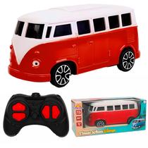 Kombi Perua Antiga De Controle Remoto Rodas Emborrachas Cromadas