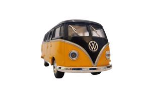 Kombi Preta Miniatura De Ferro De 1962 Volkswagen Van Escala 1:32