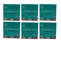 Kombucha Chá Orgânico Campo Verde Kit 6cx (30 Sachês)