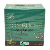 Kombucha Chá Orgânico das Folhas Campo Verde 10 sachês 10 gr