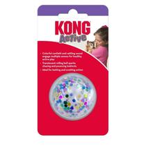 Kong Active Confetti Ball Brinquedo Interativo Sonoro Bola para Gatos Kong Active Confetti Ball Brinquedo Interativo Sonoro Bola para Gatos
