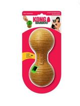 Kong Bamboo Feeder Dumbbell M - Dispenser de Alimento para Cães Kong Bamboo Feeder Dumbbell M - Dispenser de Alimento para Cães