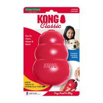 Kong Classic Borracha Brinquedo Recheável para cães de mordida leve a moderada