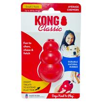 Kong Classic Pequeno Brinquedo Recheável Mordedor para Cachorro