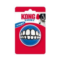 KONG GRINZ ROGZ - Médio Brinquedo Bolinha Sorriso para Cachorro