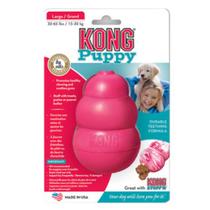 Kong Puppy Large - Brinquedo Interativo Recheável p/ Cães Filhotes Grandes - (KP1)