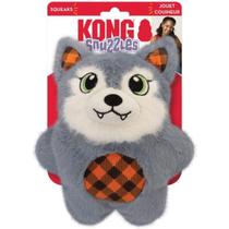 Kong Snuzzles Assorted Halloween Brinquedo Pelúcia Lobo Para Cachorro Medio