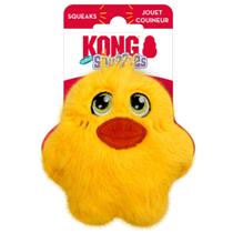 KONG Snuzzles Mini Duck - Brinquedo de Pelúcia com Apito para Cães Pequenos KONG Snuzzles Mini Duck - Brinquedo de Pelúcia com Apito para Cães Pequenos