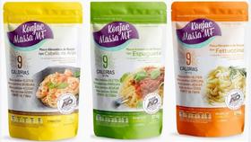 Konjac Massas Tipo Cabelo de Anjo,Espaguete e Fettuccine de 270g