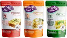 Konjac Massas Tipo Fettuccine,Lasanha e Penne de 270g