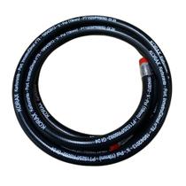 Korax karburante mangueira de abastecimento posto inmetro, preto, 5 m, alumínio prensado de 3/4"