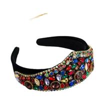 Korean Wide Edge Headband, Acessórios de Cabelo, Barroco, Retro, Exagerado, Cabeça Alta, Novo