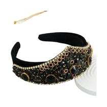 Korean Wide Edge Headband, Acessórios de Cabelo, Barroco, Retro, Exagerado, Cabeça Alta, Novo