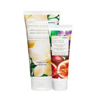 Korres Creme Corp Gardênia Grega + Cr Mãos Verbena Maracuja