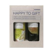 Korres Happy To Gift Loção Corporal Gengibre E Limão 200Ml E