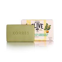 Korres Sabonete Em Barra Greek Olive Oliva E Bergamota 90 G