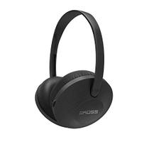 Koss KPH7 Wireless Bluetooth On-Ear Headphones, On-Board Controls with Microphone, Lightweight Portable Fold Flat Design para armazenamento compacto, Preto