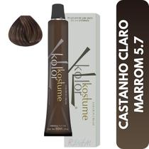 Kostume Kolor Castanho Claro Marrom 5.7 Coloração Tinta para cabelo 60ml