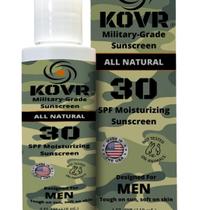 Kovr Protetor Solar FPS 30 para Rosto e Corpo - Protetor Mineral Seguro para Recifes e Resistente à Água Amplo Espectro, Hidratante, Sem Fragrância Protetor Solar Grau Militar para Homens (118 ml) Kovr Protetor Solar FPS 30 para Rosto e Corpo - Protetor Mineral Seguro para Recifes e Resistente à Água Amplo Espectro, Hidratante, Sem Fragrância Protetor Solar Grau Militar para Homens (118 ml)
