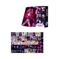 KPop Demon Hunters Huntrix Girls Conjunto Premium De Cartões LOMO Holográficos Com 132 Peças E