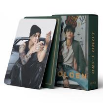 Kpop GOLDEN Solo Lomo Cards Collection, Cartão fotográfico para fãs, 55pcs por caixa