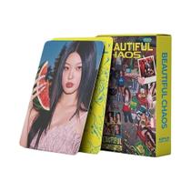 KPOP KATSEYE 55pcs Photocards Cat Eye Daniel BEAUTIFUL CHAOS Surrounding TOWER Presente Para Fãs