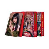 Kpop KATSEYE Álbum Beautiful Chaos 60 32 Peças Mini Adesivos Cartões Colecionáveis De Daniela Lara E